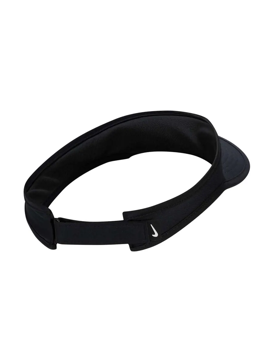 Бейсболка (GS) Nike Dri-FIT Ace Featherlight Visor 'Black White' — изображение 2 из 2, черный