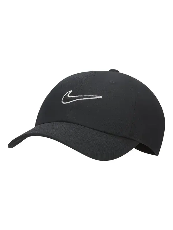 Кепка Nike Club Unstructured Swoosh Cap 'Black' — изображение 1 из 2, черный