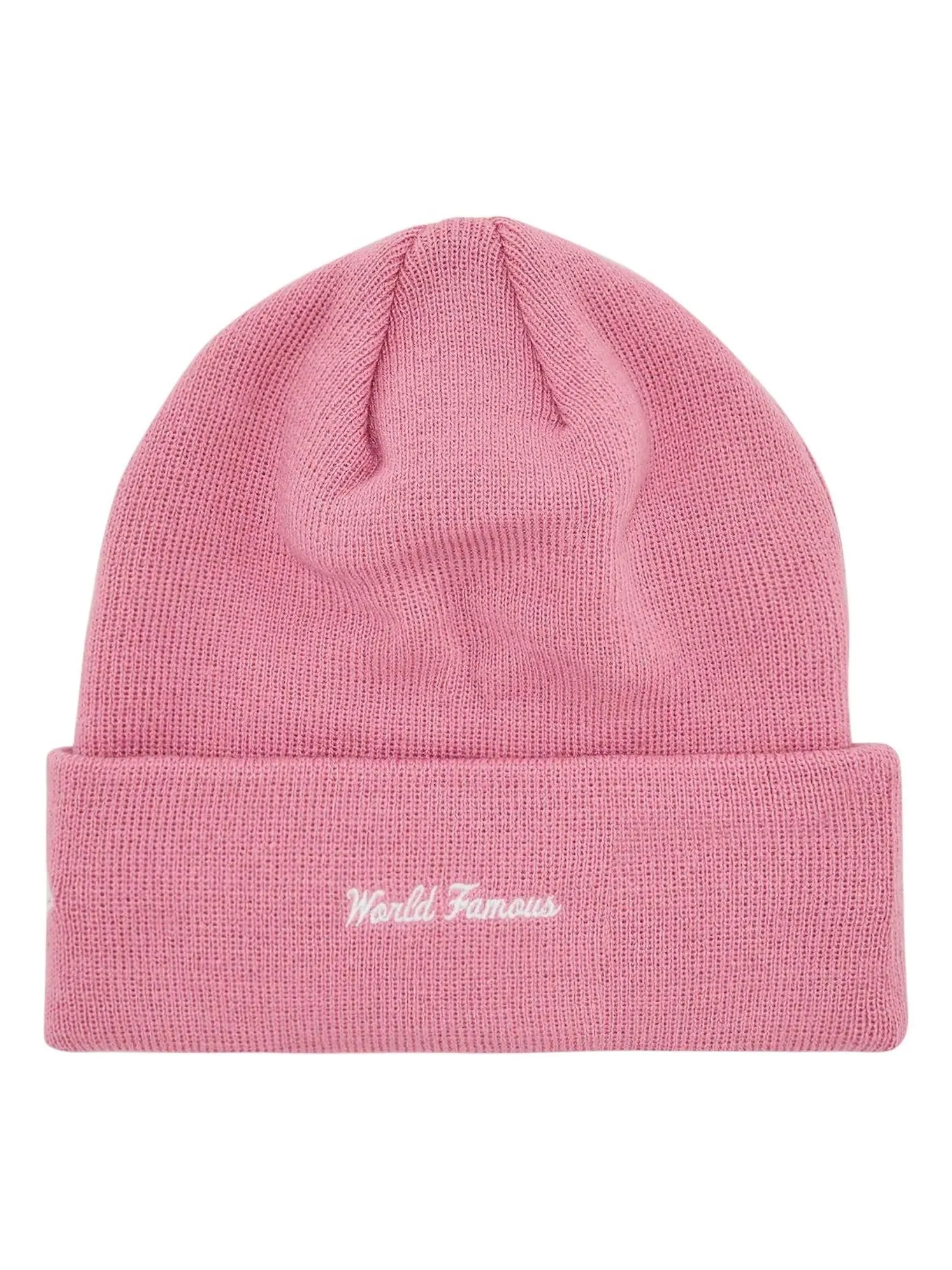 Шапка Supreme x New Era Box Logo Beanie 'Dusty Pink' — изображение 2 из 2, розовый