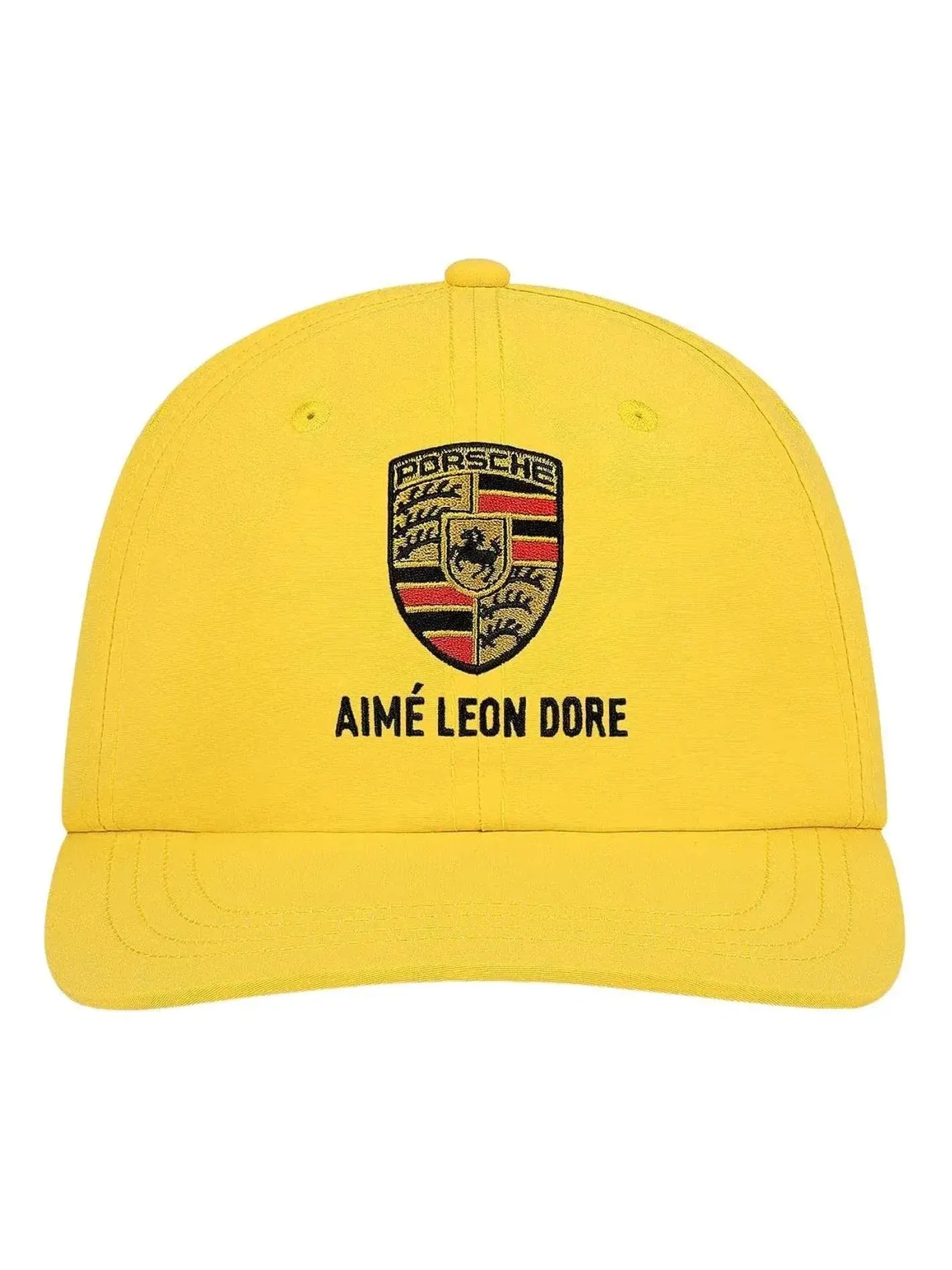 Мужская кепка с логотипом Aime Leon Dore x Porsche — изображение 1 из 2, желтый