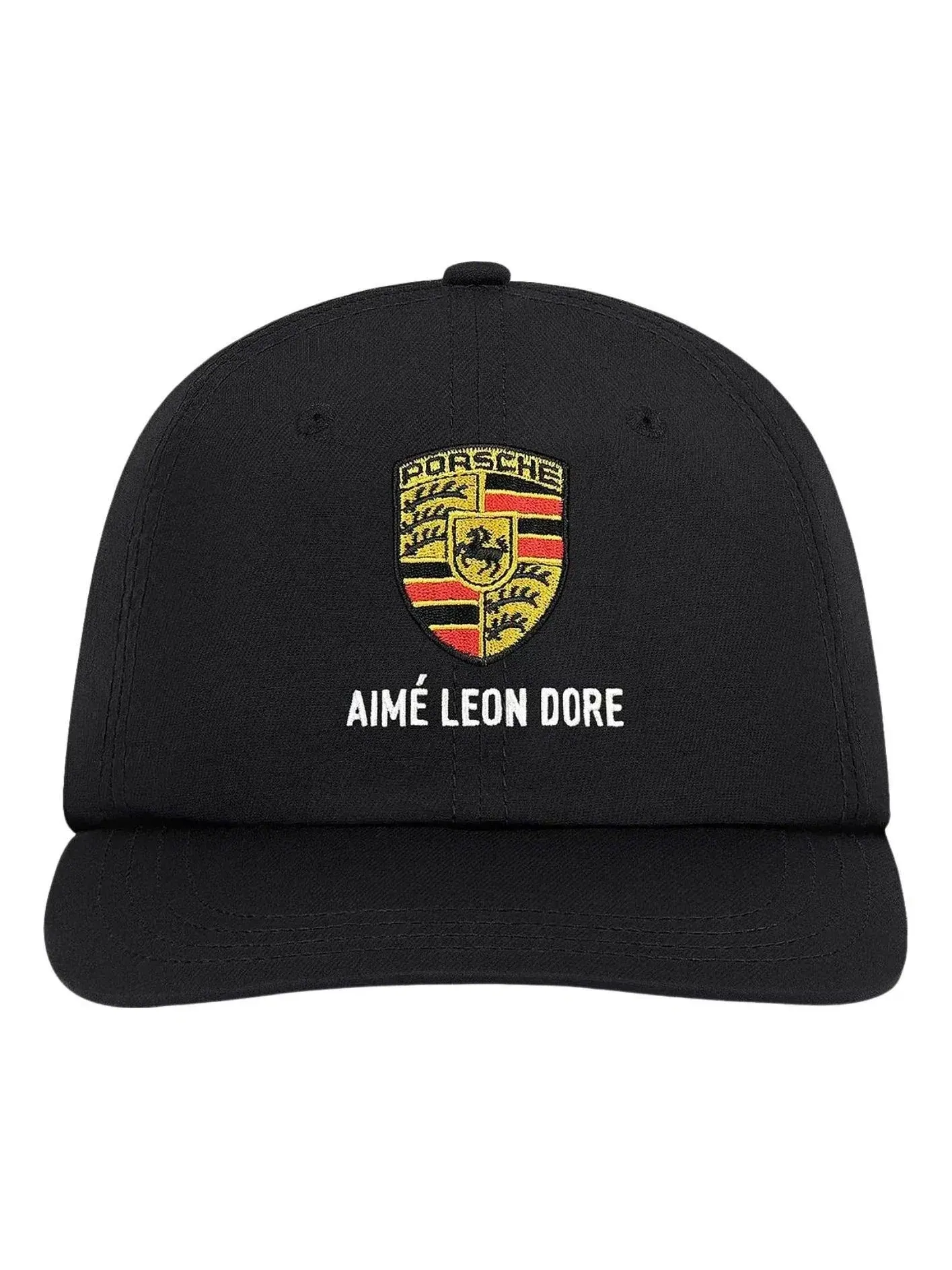 Мужская кепка с принтом Aime Leon Dore x Porsche Nylon Logo Hat — изображение 1 из 2, черный