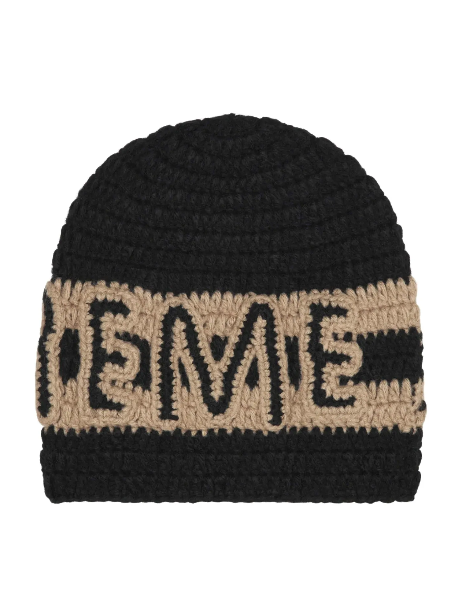 Вязаная шапка Supreme FW25 с логотипом — изображение 2 из 2, черный