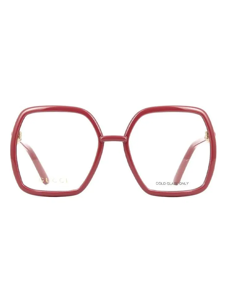 (WMNS) Очки Gucci Optical Red 55 мм — изображение 1 из 3, красный