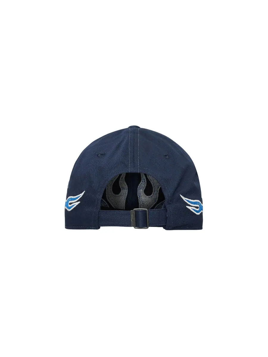 Бейсболка Nike Club Cap Structured OG Flame Cap 'Navy Blue' — изображение 2 из 2, темно-синий