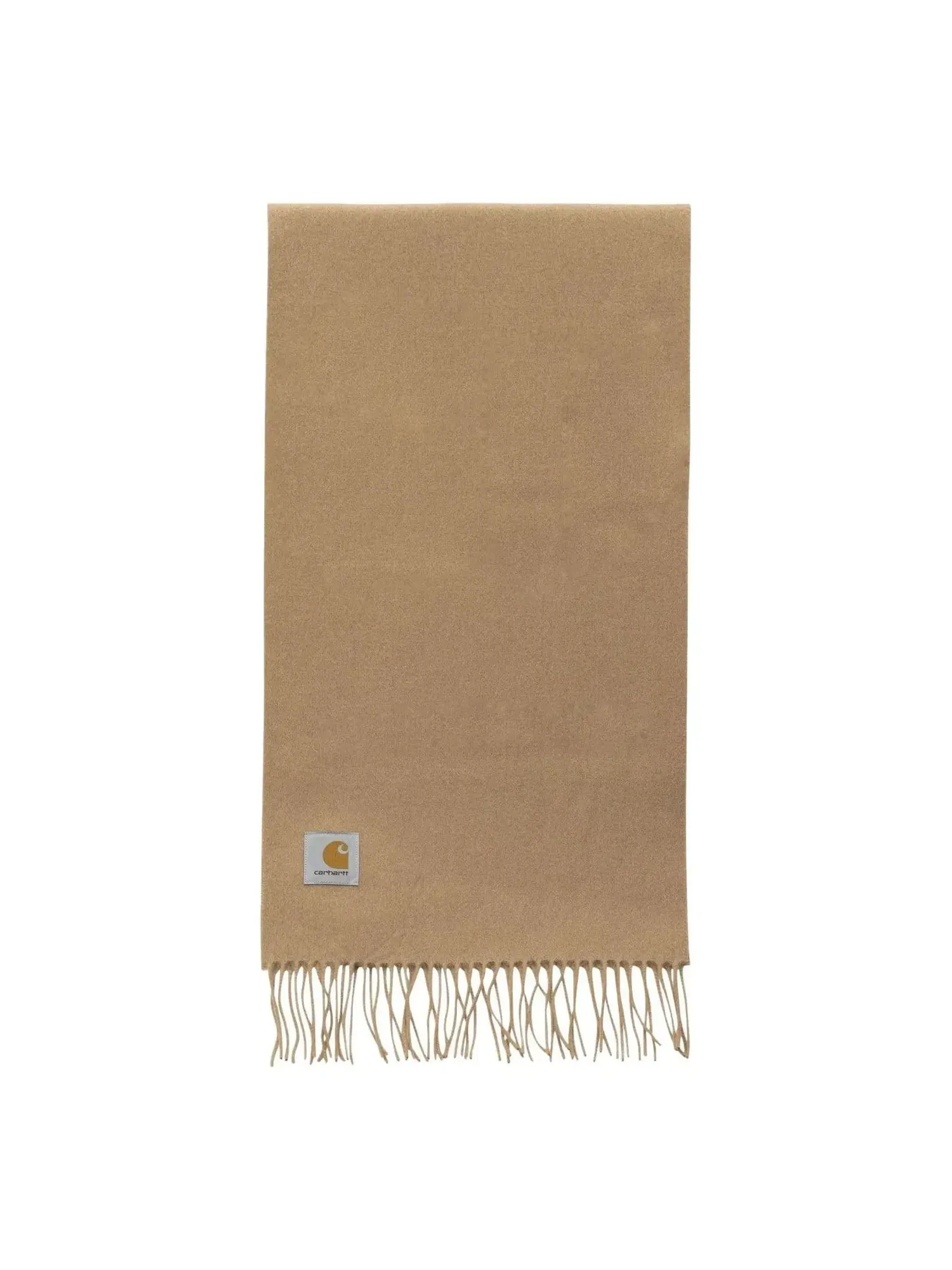 Шарф из шерсти Carhartt WIP 25 Clan, бежевый, I013507-2FS-XX — изображение 1 из 2