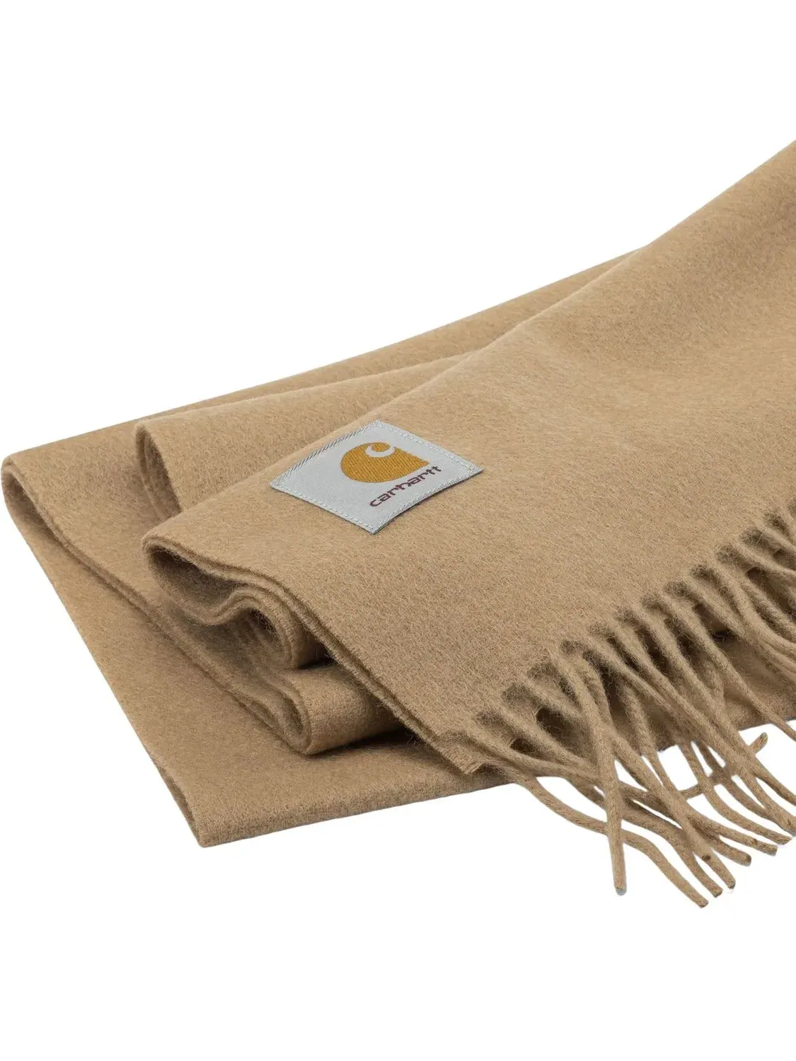Шарф из шерсти Carhartt WIP 25 Clan, бежевый, I013507-2FS-XX — изображение 2 из 2