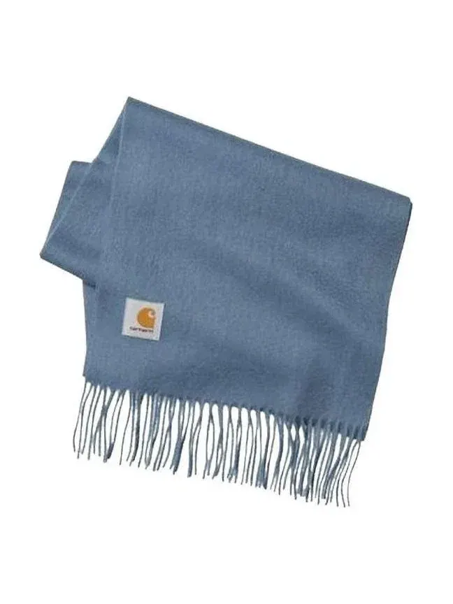 Шарф из шерсти Carhartt WIP 25 Clan 'Angelite' I013507-33D-XX — изображение 1 из 2, синий