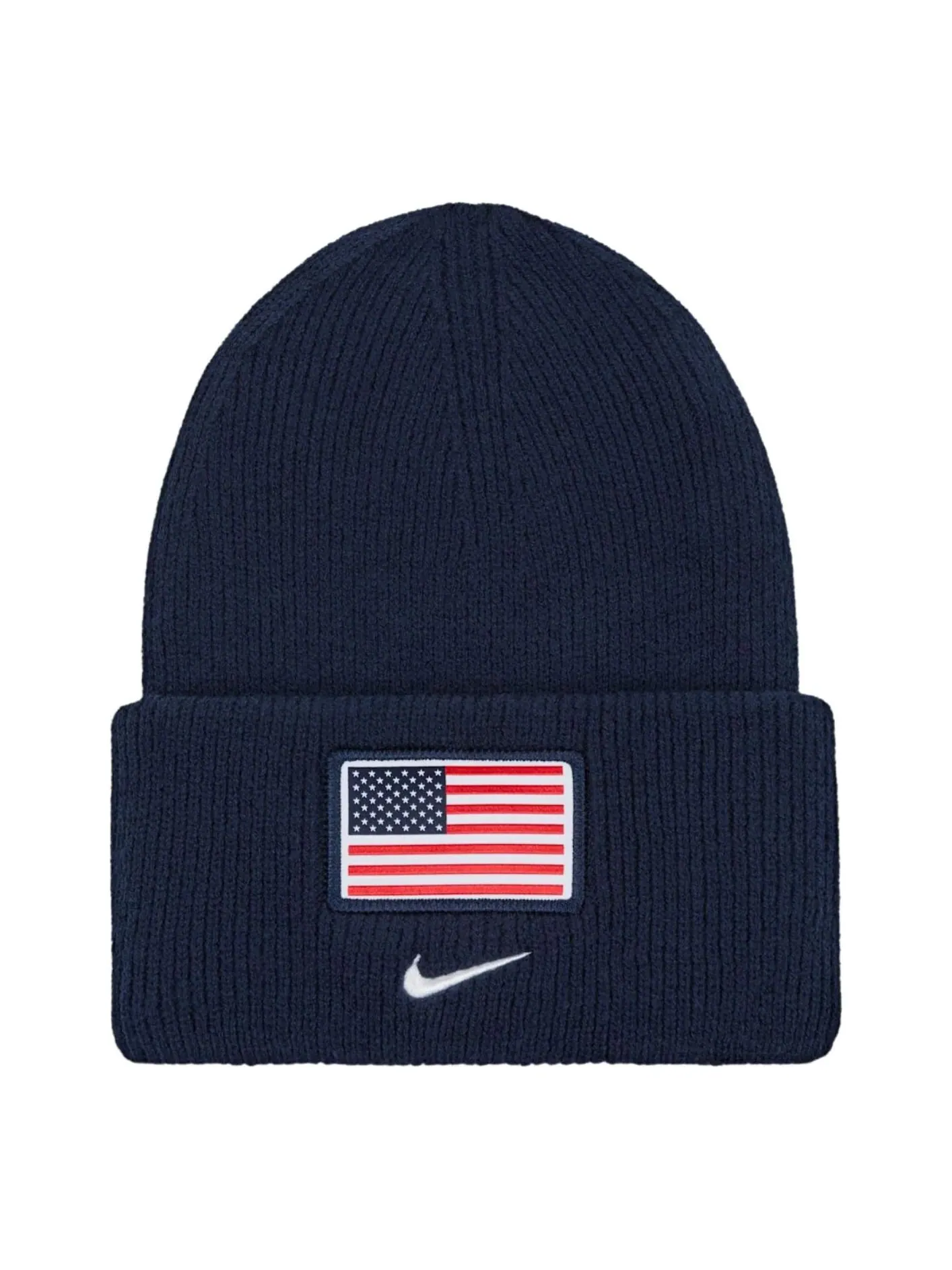 Шапка Nike USA Peak Beanie 'Obsidian Summit White' — изображение 1 из 1, белый