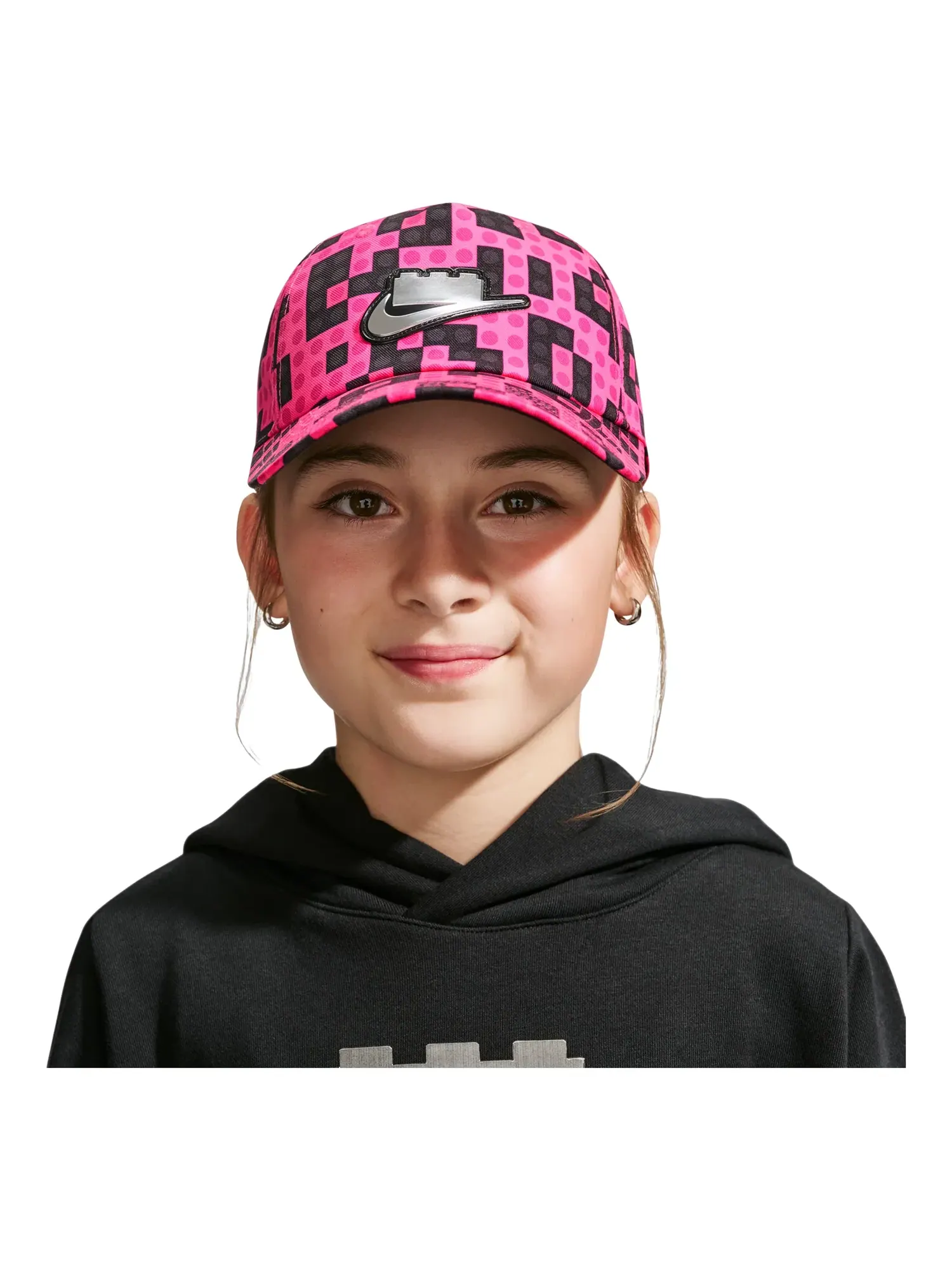 Детская кепка с принтом LEGO Nike x LEGO Collection Hat — изображение 1 из 4, розовый