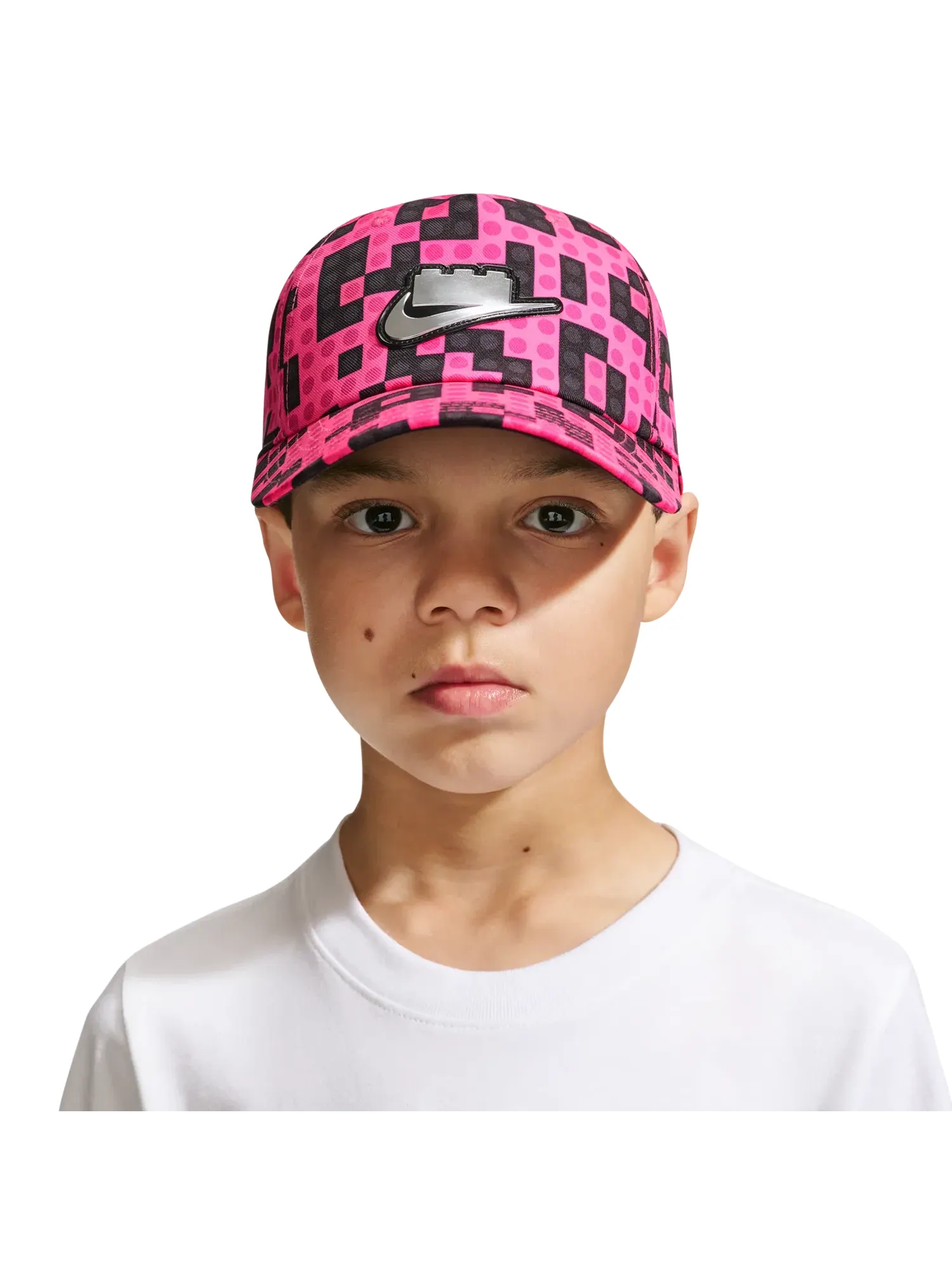 Детская кепка с принтом LEGO Nike x LEGO Collection Hat — изображение 2 из 4, розовый
