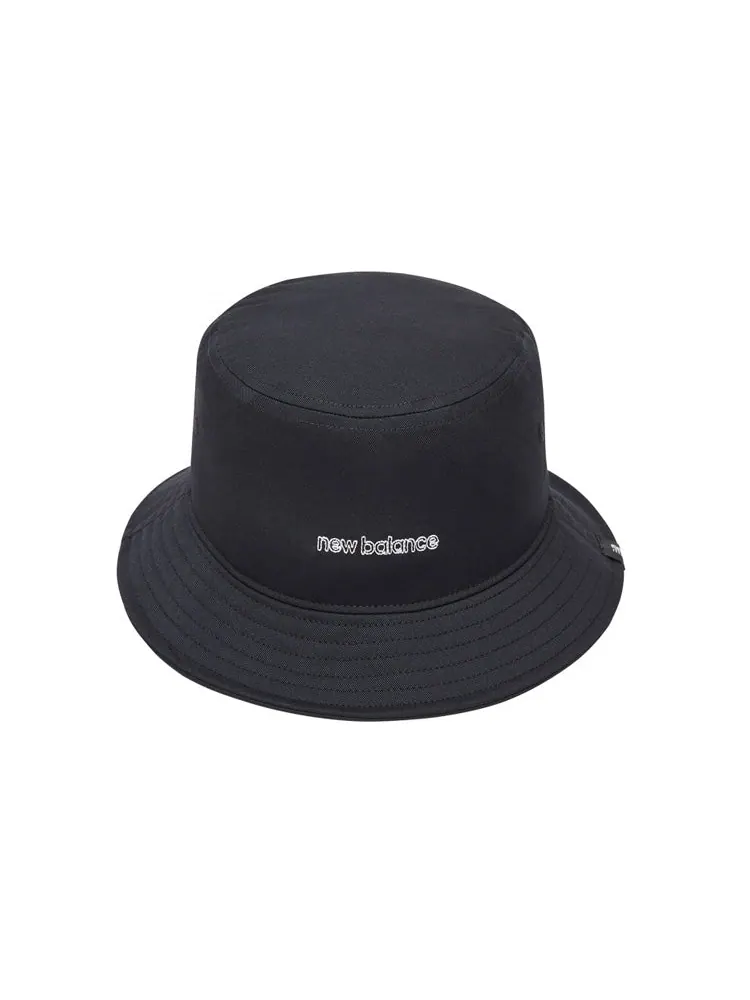 Бейсболка New Balance Wordmark Logo Bucket Hat 'Black' — изображение 2 из 4, черный