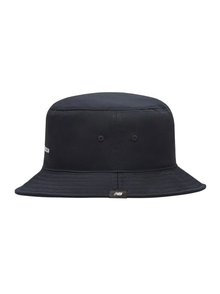 Бейсболка New Balance Wordmark Logo Bucket Hat 'Black' — изображение 3 из 4, черный