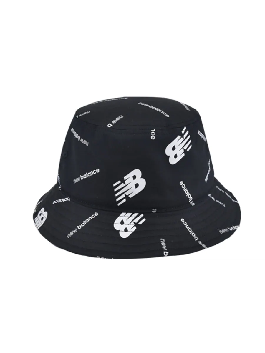 Бейсболка New Balance Logo Bucket Hat 'Black' — изображение 3 из 3, черный