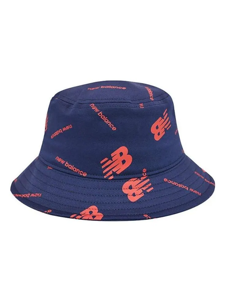 Бейсболка New Balance Logo Bucket Hat 'Navy' — изображение 1 из 3, темно-синий