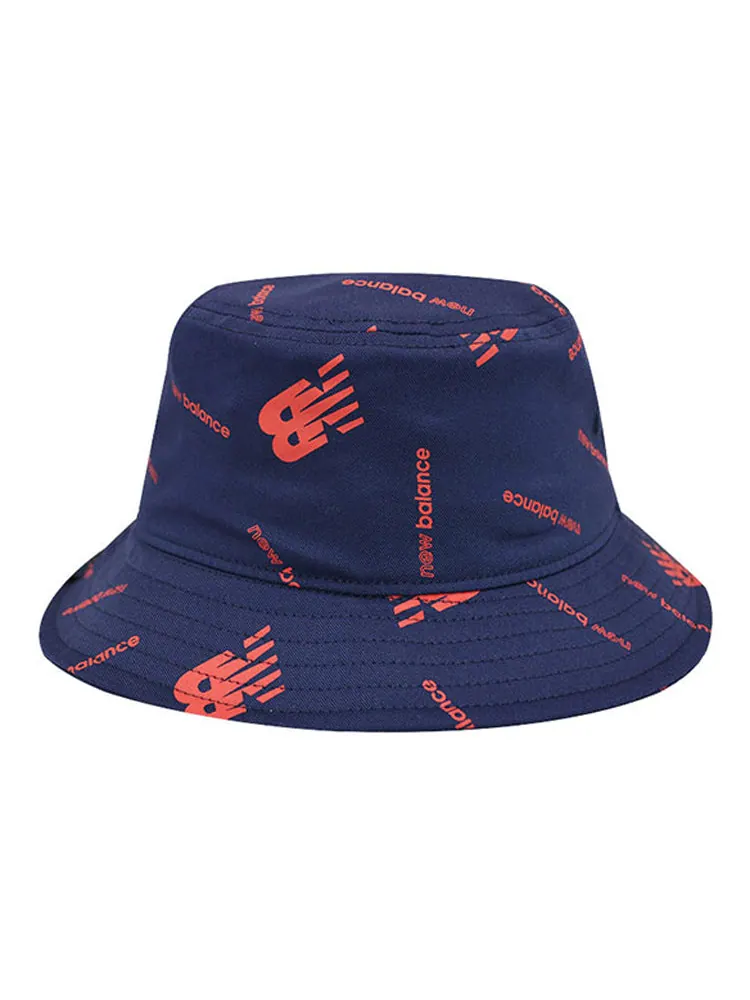 Бейсболка New Balance Logo Bucket Hat 'Navy' — изображение 3 из 3, темно-синий