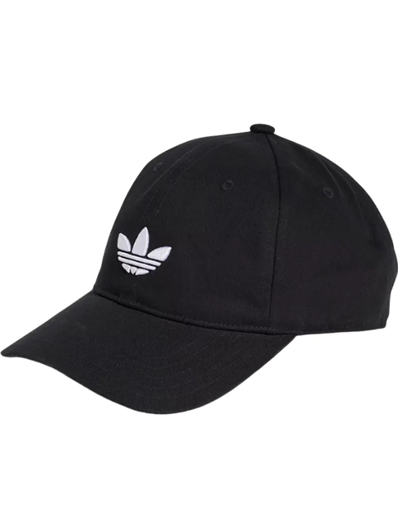 Бейсболка adidas Adicolor Cap 'Black White' — изображение 1 из 2, черный