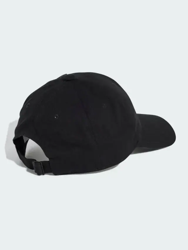 Бейсболка adidas Adicolor Cap 'Black White' — изображение 2 из 2, черный