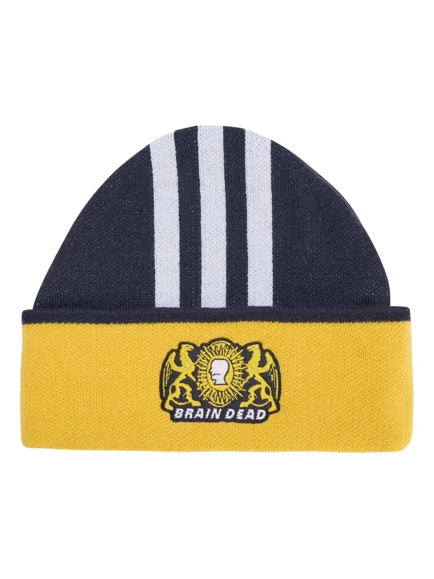 Шапка Adidas x Brain Dead Beanie 'Black' JY7968 — изображение 1 из 2, черный