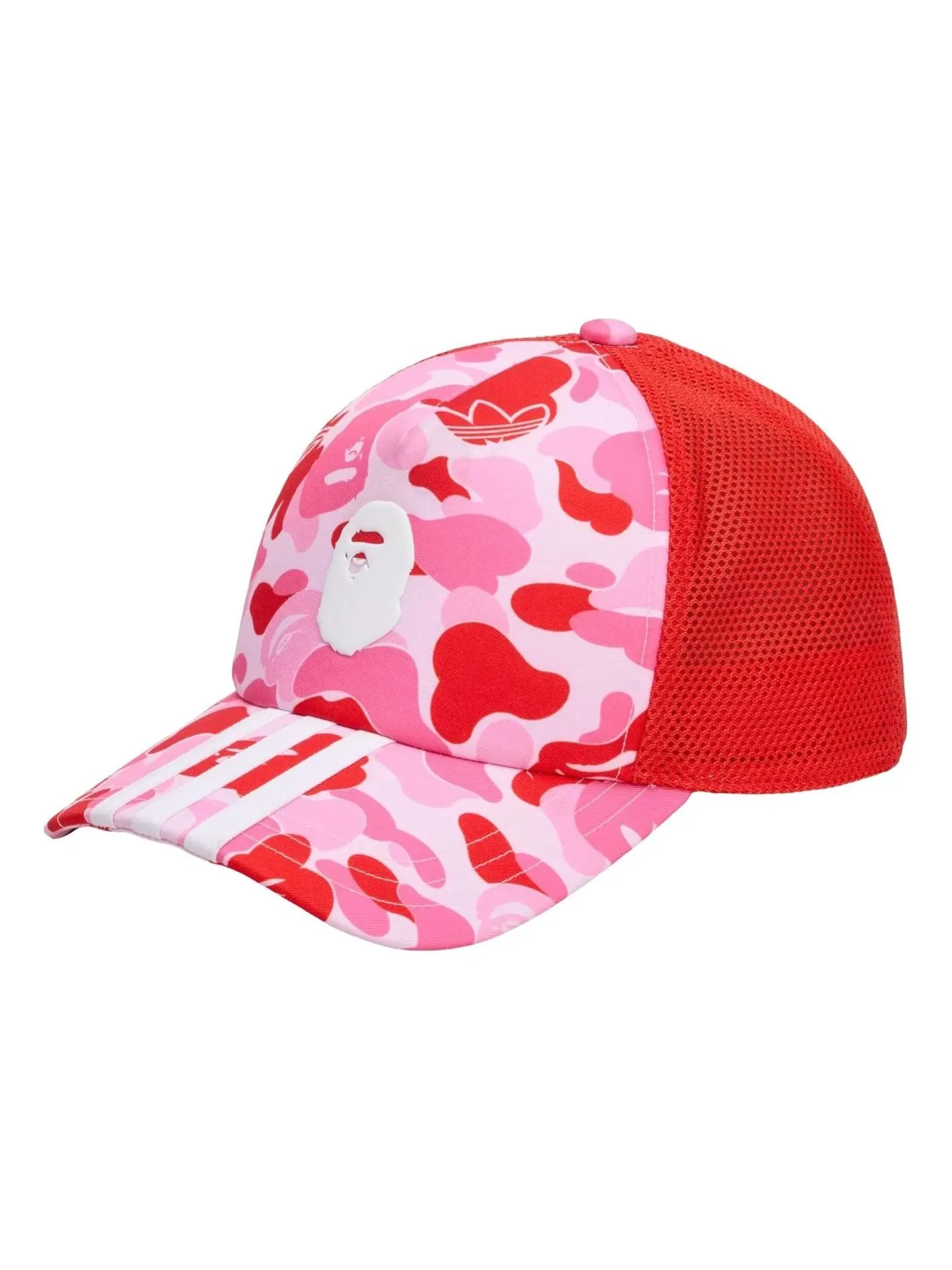 Бейсболка Adidas x Bape Truck Cap 'Clear Pink' — изображение 1 из 2, прозрачный розовый