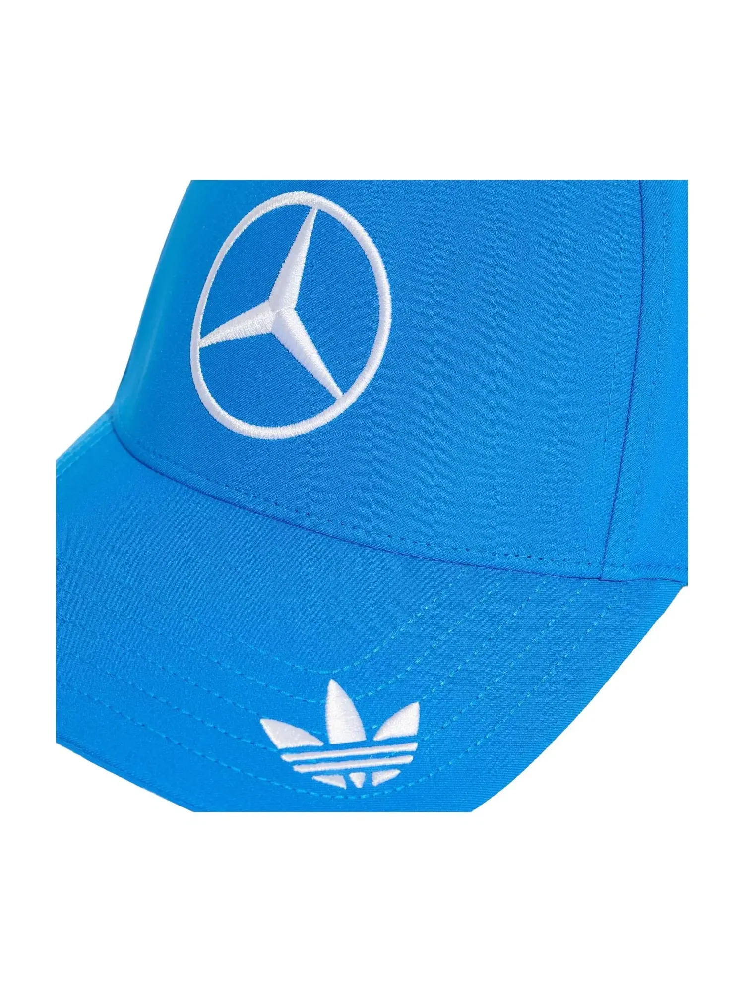 Мужская кепка с принтом Adidas x Mercedes AMG Petronas Formula 1 Team Blue Wonder Driver Cap Blue Bird — изображение 3 из 4