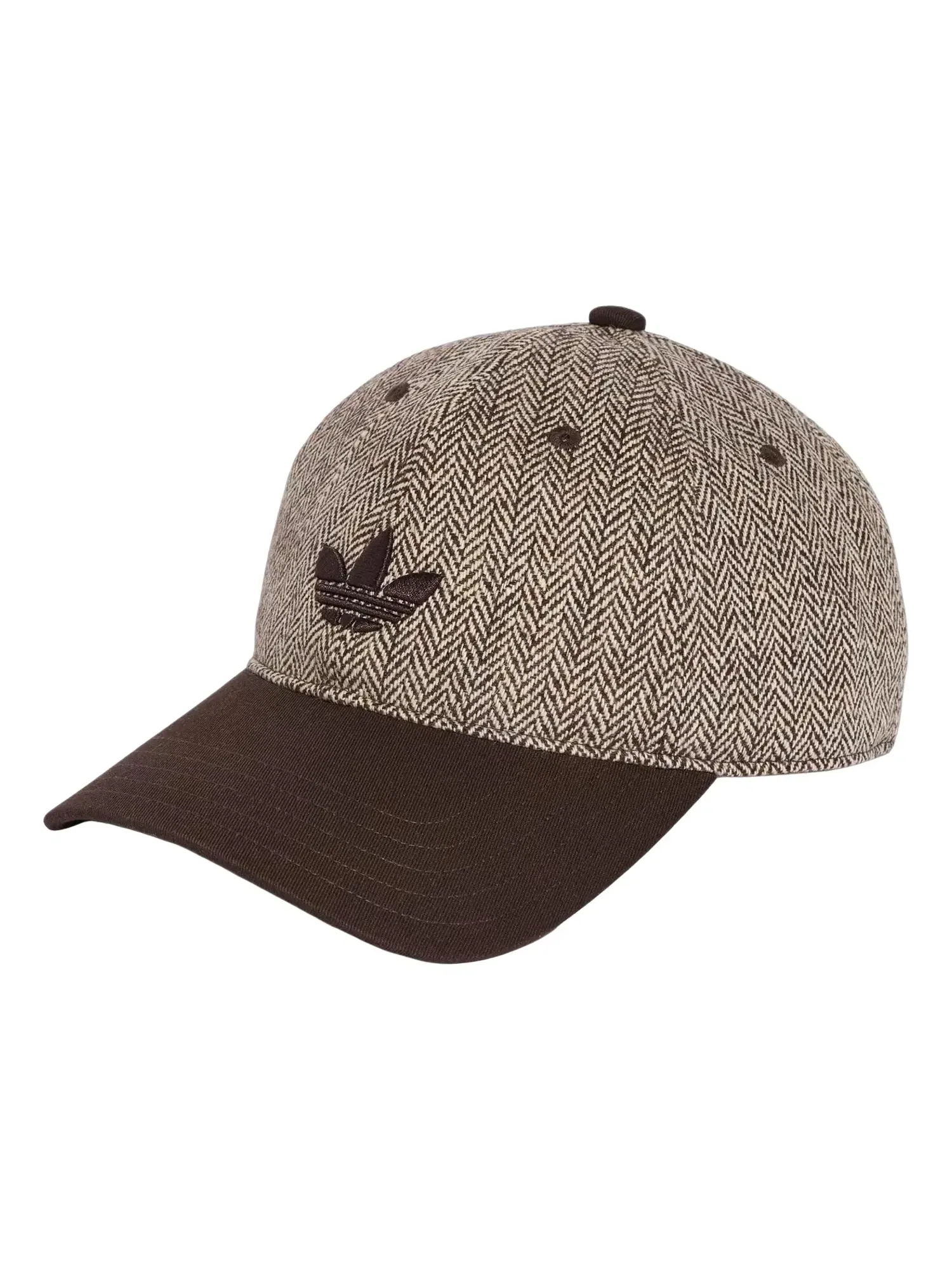 Мужская кепка из твида Aurora Coffee Bliss Adidas — изображение 1 из 3, коричневый