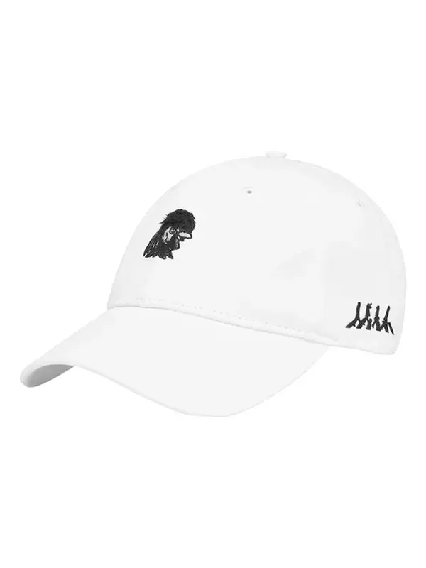Бейсболка logo printed baseball cap 'white black' Skechers