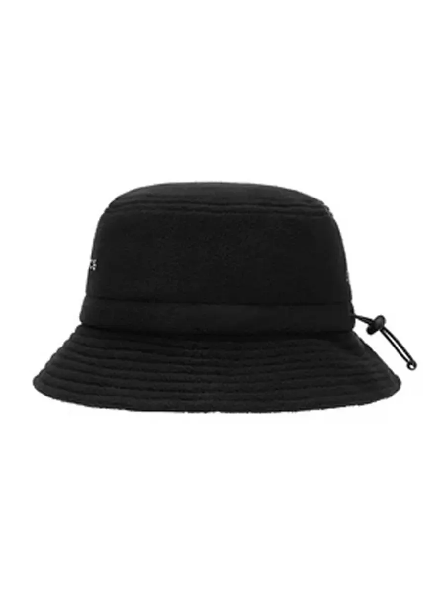 Бейсболка New Balance Wordmark Logo Fleece Bucket Hat 'Black' — изображение 2 из 2, черный