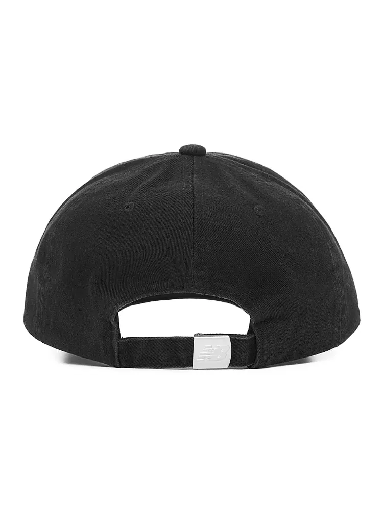 Бейсболка New Balance 6 Panel Classic Hat 'Black' — изображение 3 из 3, черный
