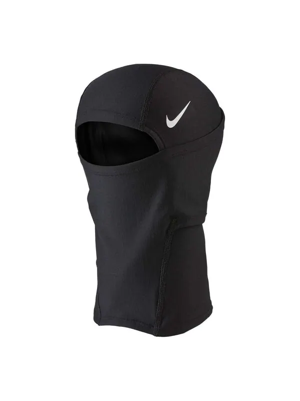 Бейсболка pro hyperwarm hood 'black' Nike — изображение 1 из 2, черный/белый