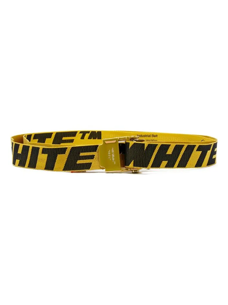 Ремень Off-White SS20 2.0 Industrial Yellow Belt 3.5cm — изображение 1 из 2, желтый