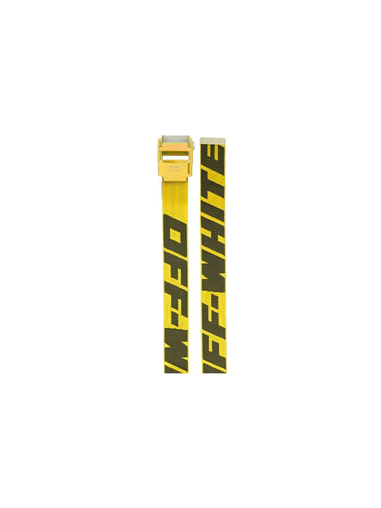Ремень Off-White SS20 2.0 Industrial Yellow Belt 3.5cm — изображение 2 из 2, желтый