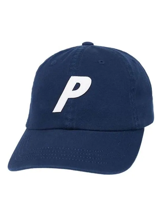 Бейсболка Palace P 6-Panel Logo Cap 'Navy' — изображение 1 из 3, темно-синий