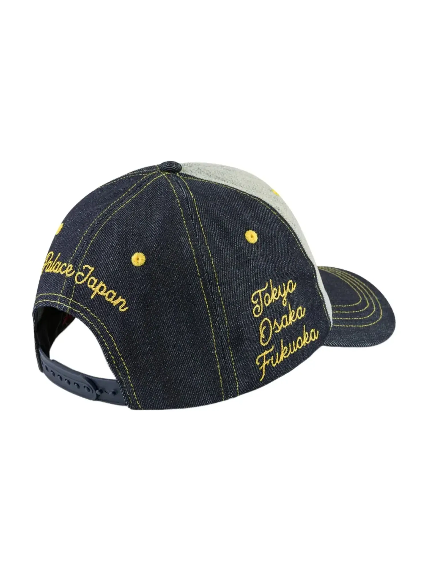 Бейсболка Palace x EVISU Snapback 'Reverse Indigo' — изображение 2 из 2, синий
