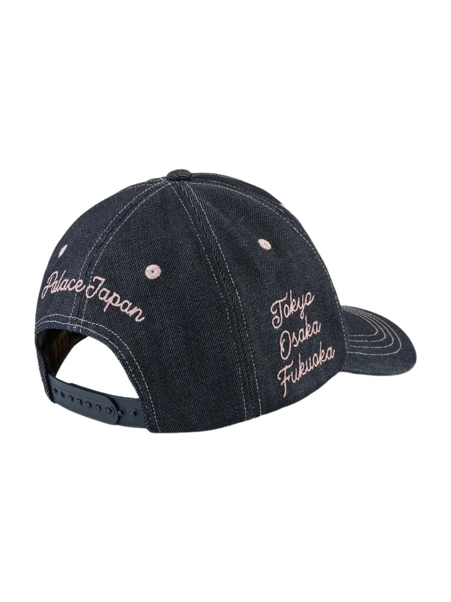 Бейсболка Palace x EVISU Snapback 'Indigo' — изображение 2 из 2, темно-синий
