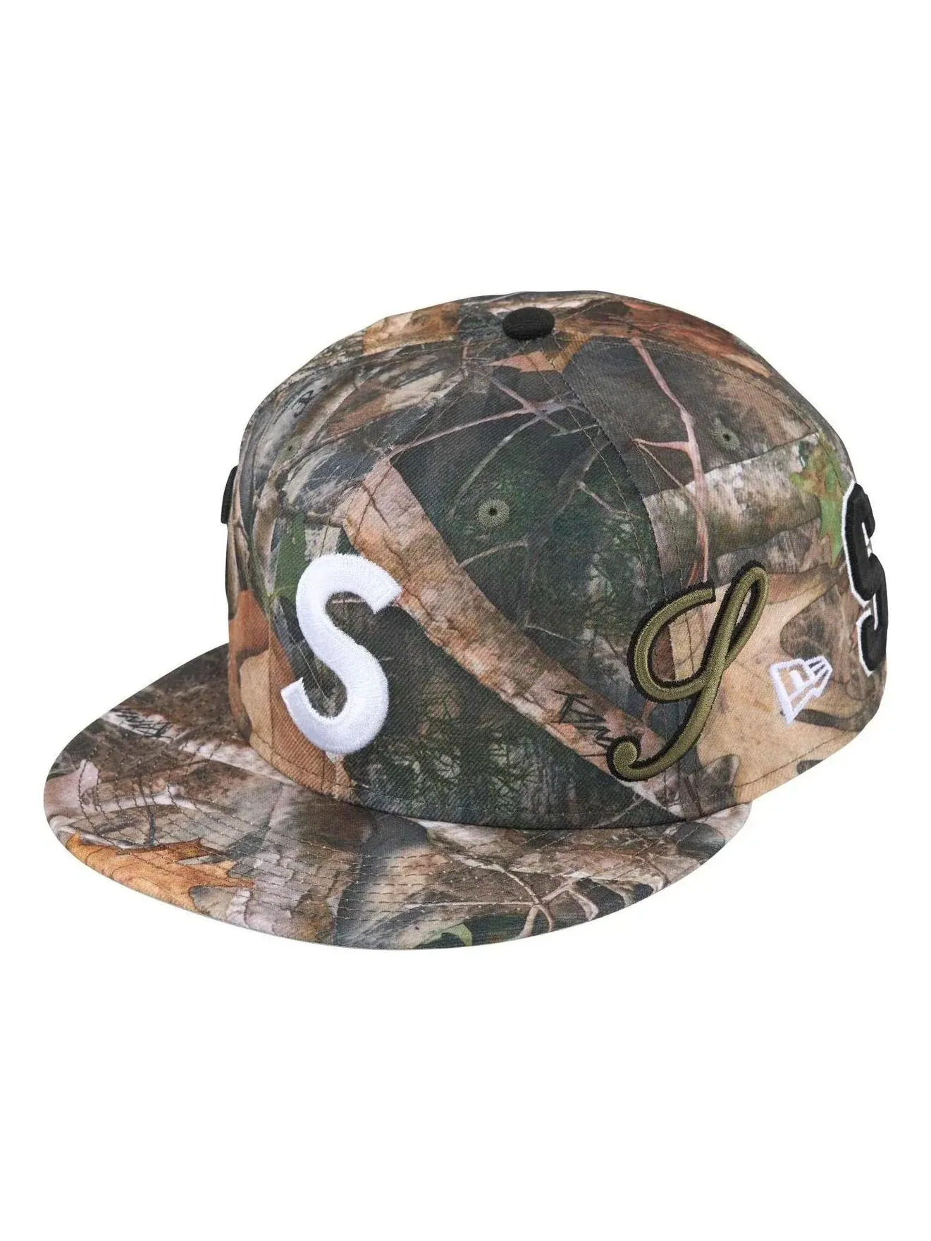 Кепка Supreme x New Era Multi S, «TrueTimber Kanati Camo» — изображение 1 из 3, мульти