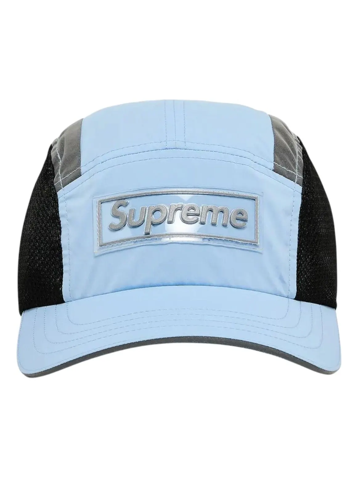 Бейсболка Supreme Side Mesh Camp Cap 'Light Blue' — изображение 1 из 5, светлый синий