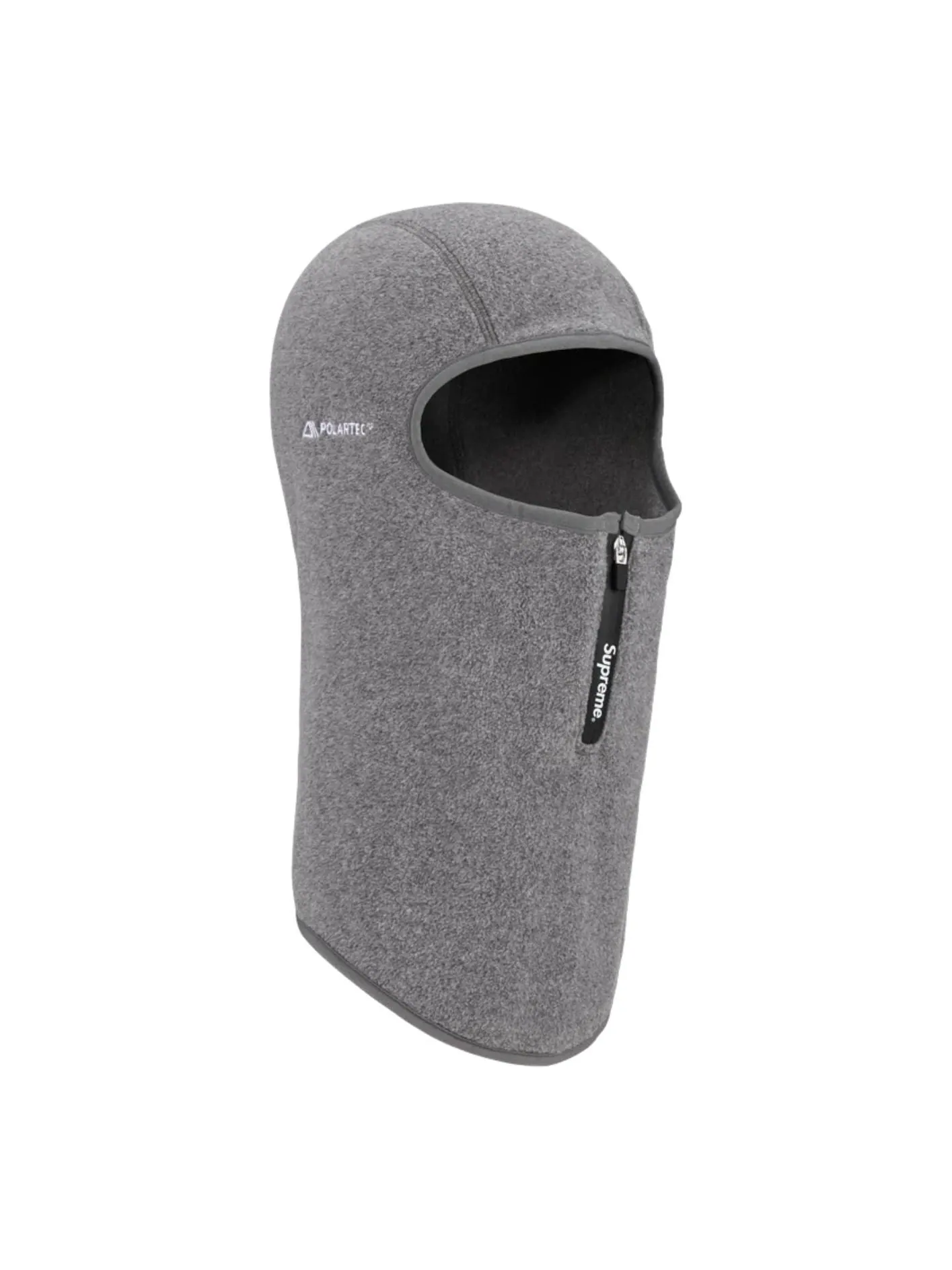 Балаклава Supreme FW25 x Polartec на молнии — изображение 1 из 1, серый