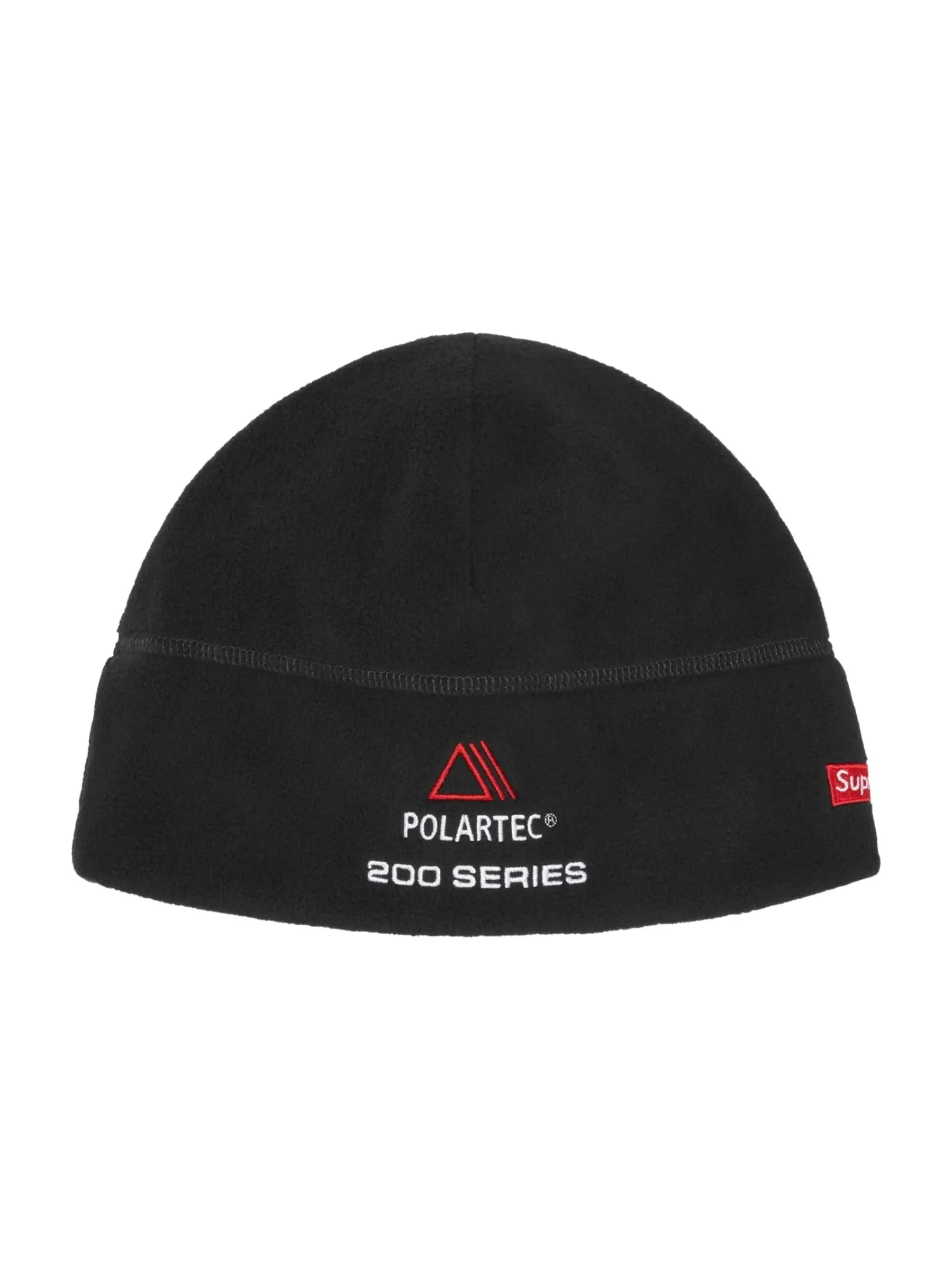 Шапка Supreme FW25 Polartec Sport Beanie 'Black' — изображение 2 из 2, черный