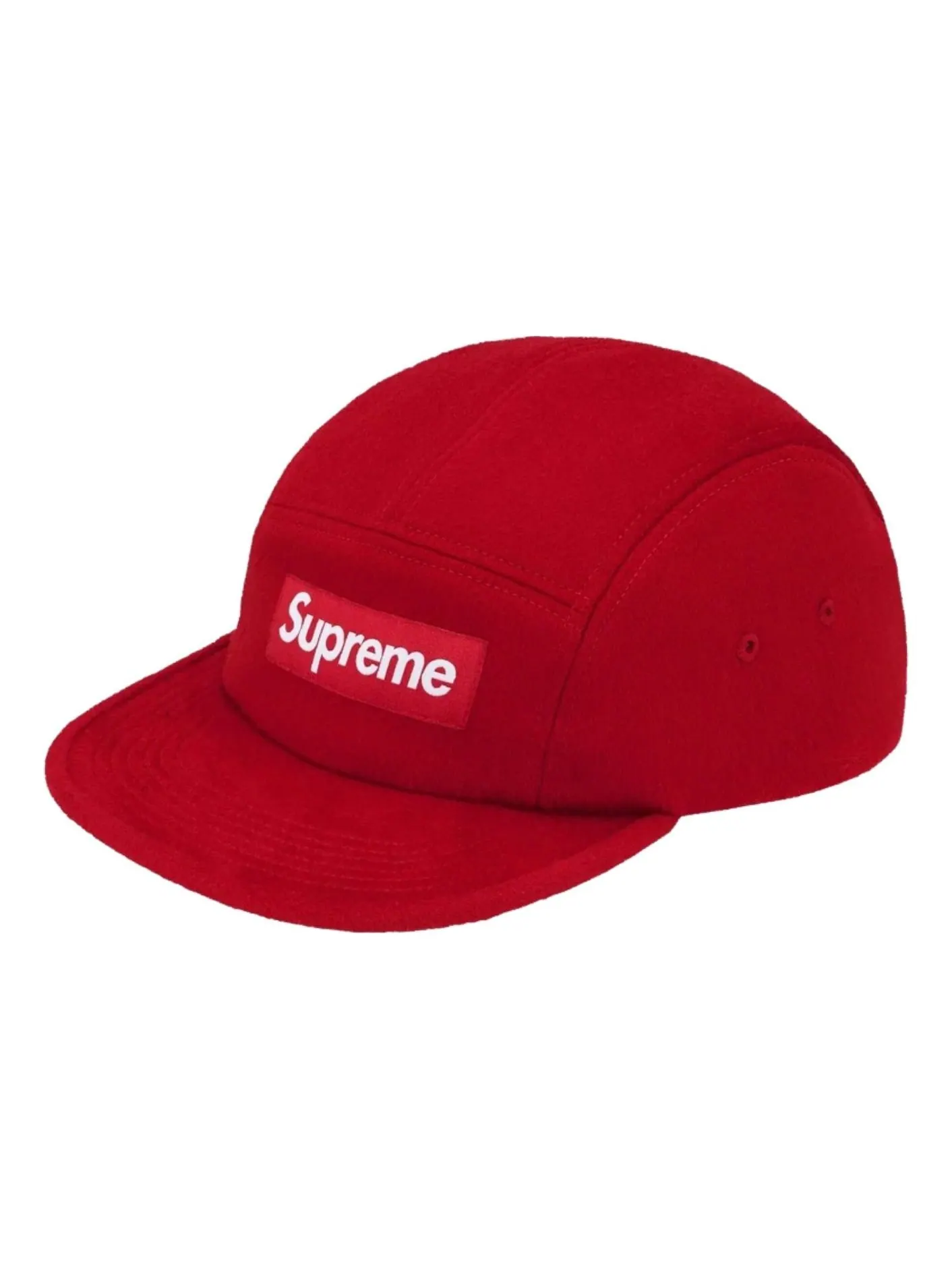 Шерстяная походная кепка Supreme FW25 'Красная' — изображение 1 из 2, красный