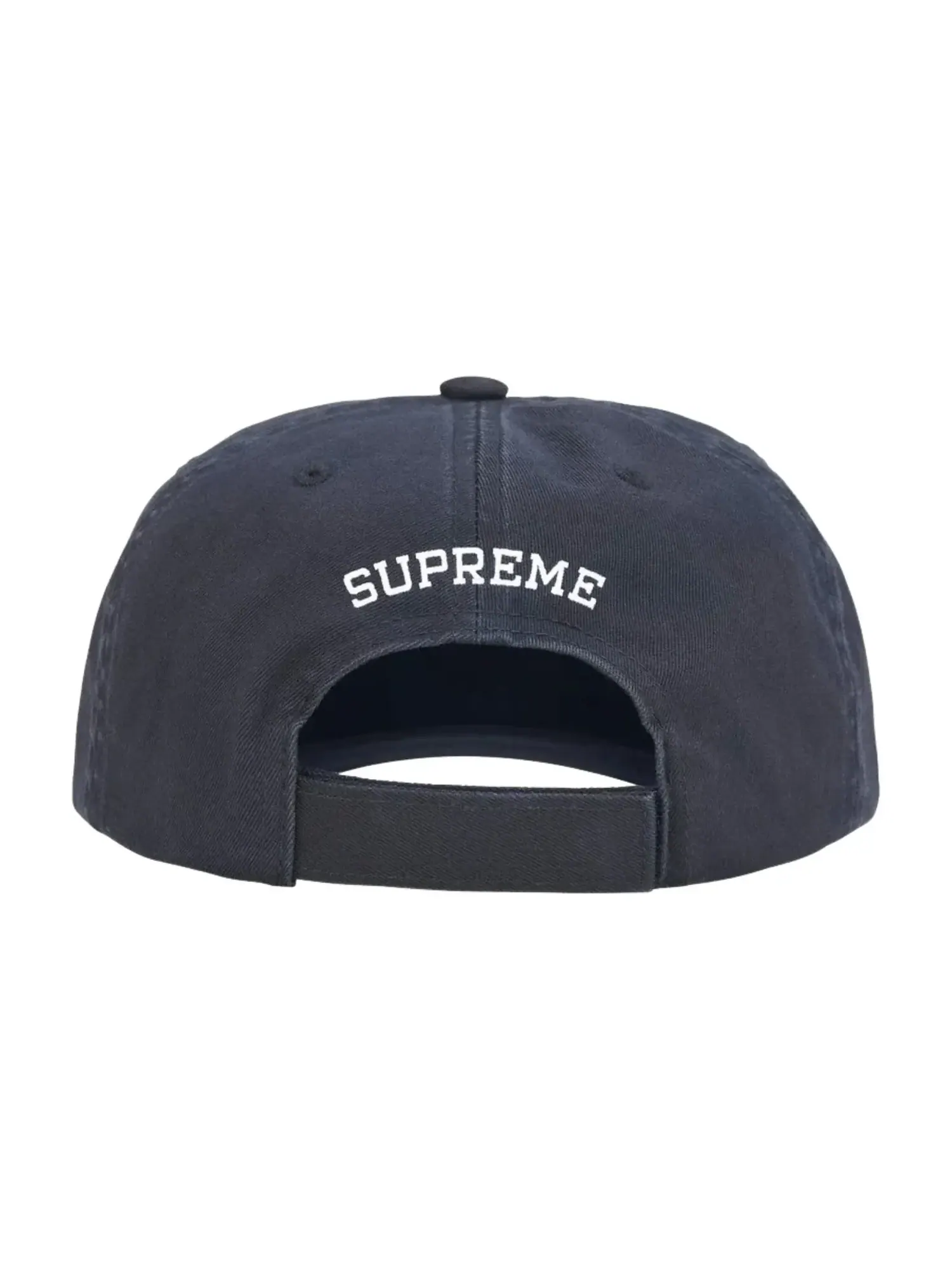 Кепка Supreme SS26 Вышитый логотип в виде денег, 6-панельная модель, темно-синий цвет — изображение 3 из 3