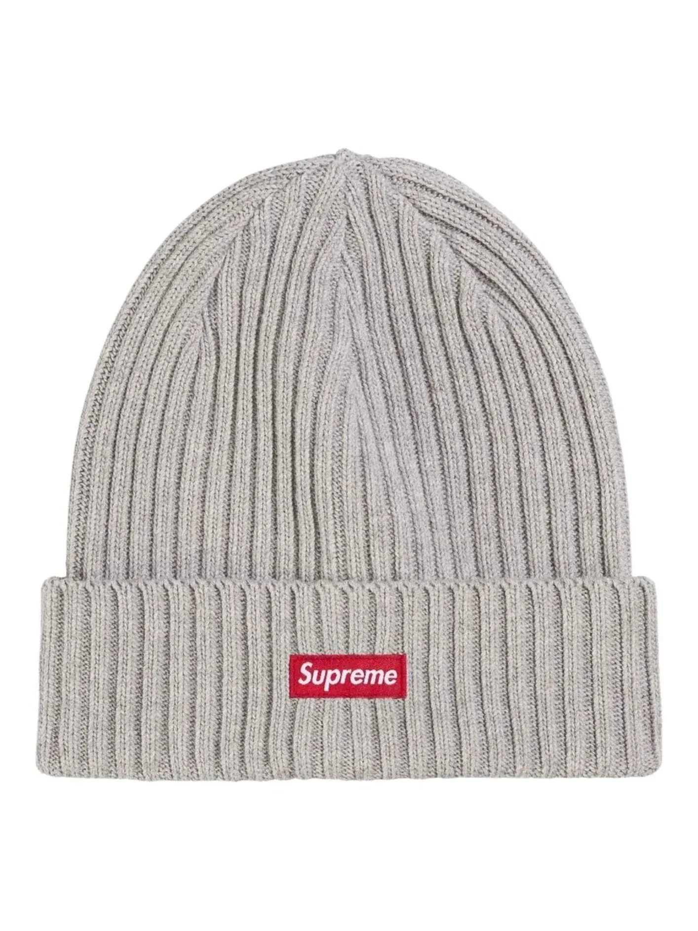 Шапка Supreme SS26 Overdyed Beanie 'Heather Grey' — изображение 1 из 1, серый