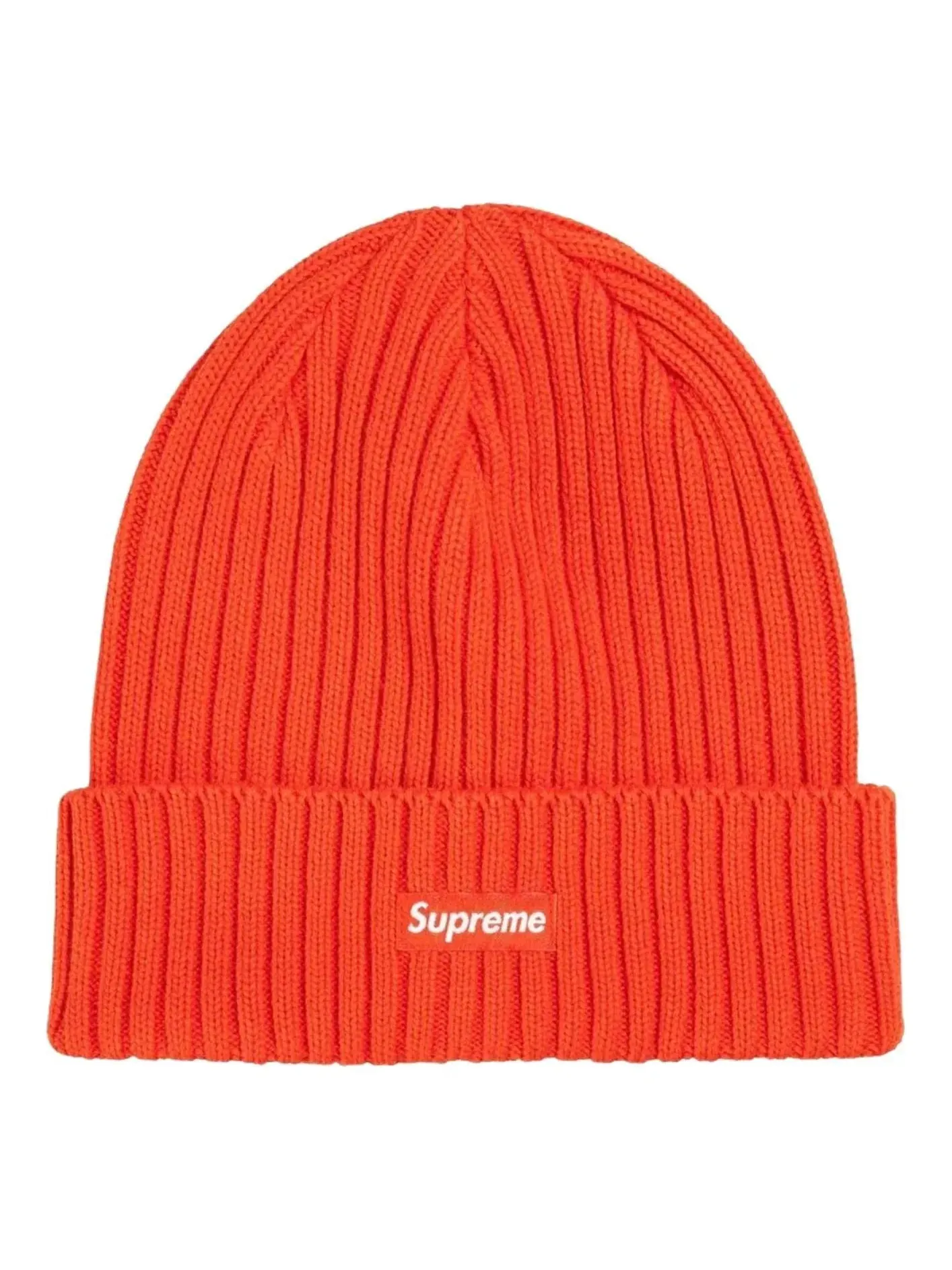 Шапка Supreme SS26 Overdyed Beanie 'Orange' — изображение 1 из 1, оранжевый