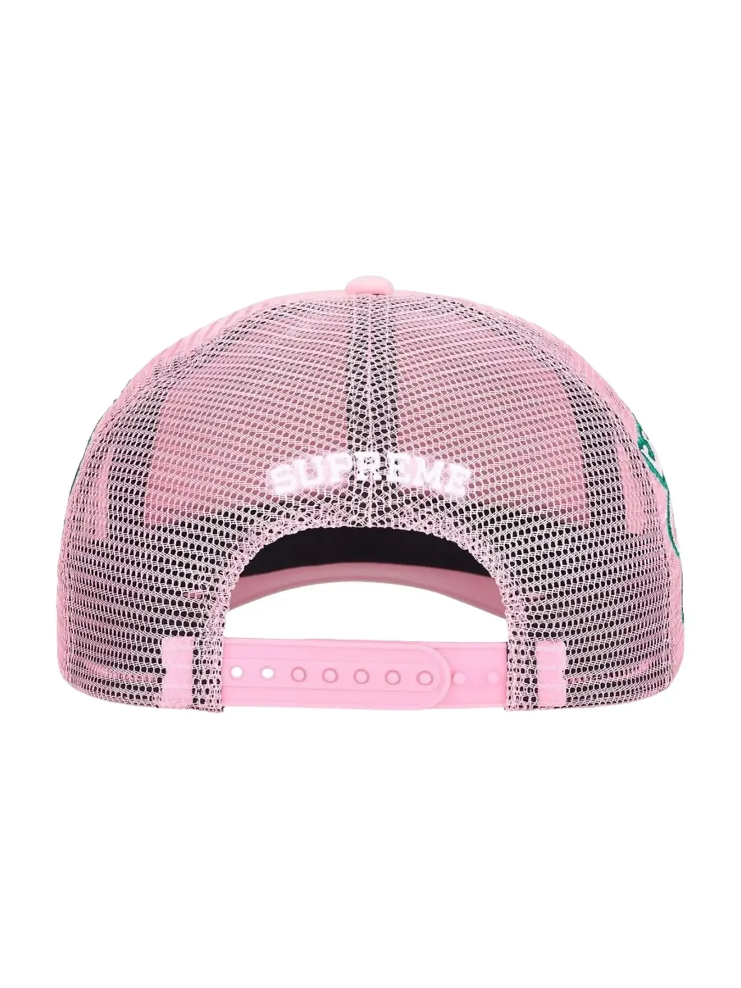 Бейсболка Supreme SS26 University Mesh Back 5-Panel 'Pink' — изображение 4 из 4, розовый