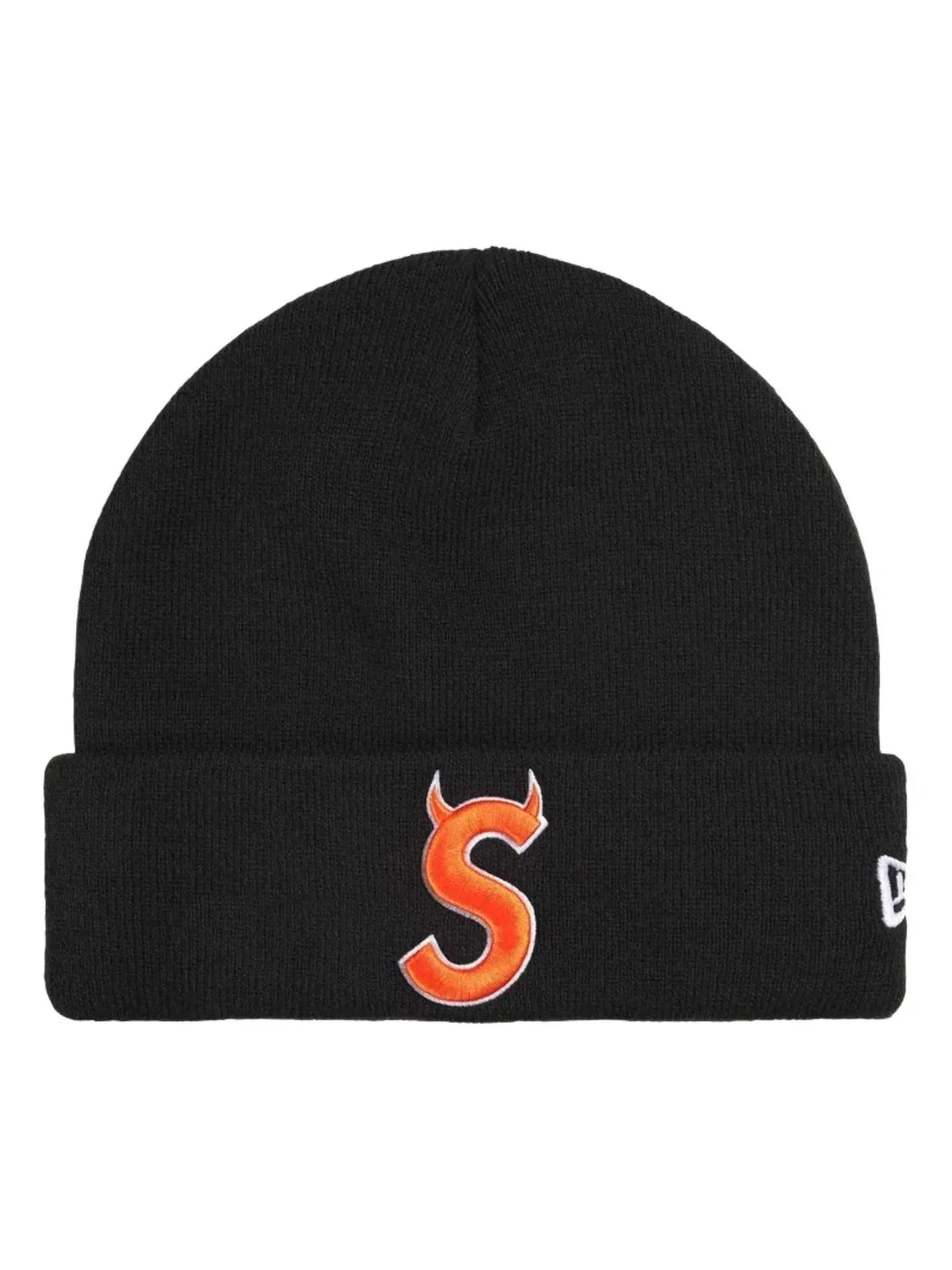 Шапка Supreme x New Era SS26 Devil S Logo 'Black' SUP-SS26-1018-BLK — изображение 1 из 2, черный