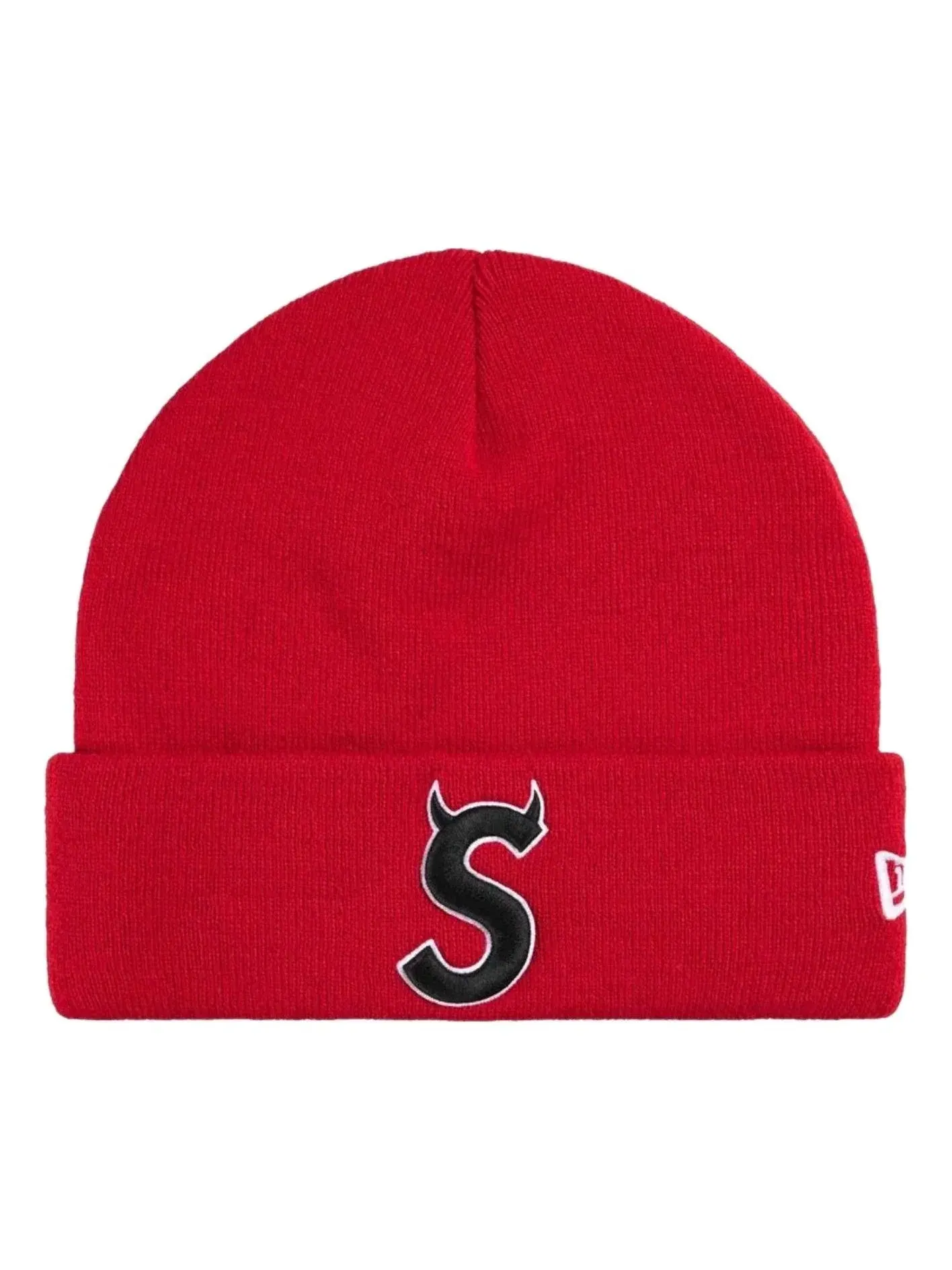 Мужская шапка с логотипом Devil S Logo Supreme — изображение 1 из 2, красный