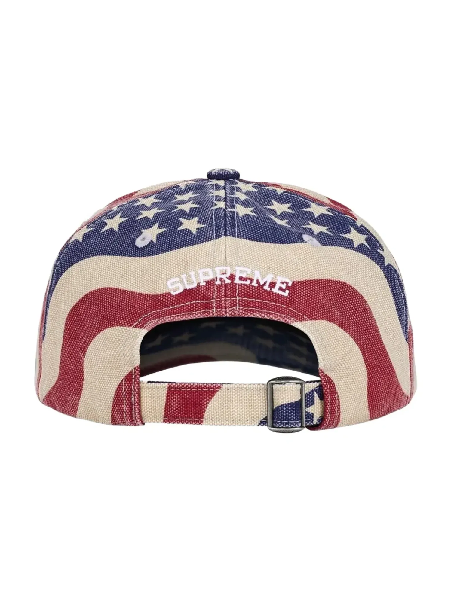 Кепка Supreme SS26 Пигментное покрытие, логотип S, 6-панельный «флаг» SUP-SS26-1019-FLG — изображение 2 из 2, мульти