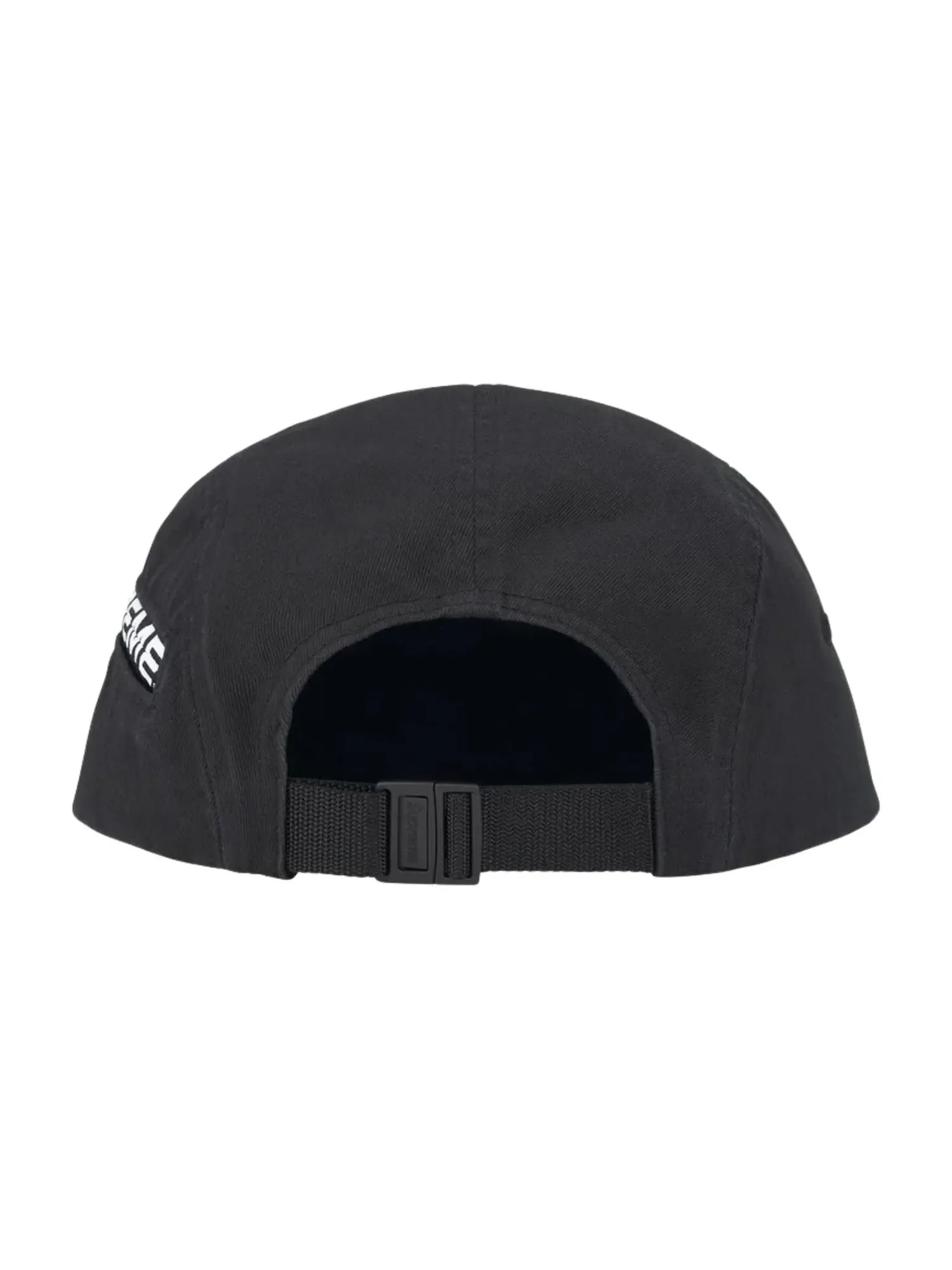 Бейсболка Supreme SS26 Side Zip Camp Cap 'Black' SUP-SS26-1031-BLK — изображение 2 из 2, черный