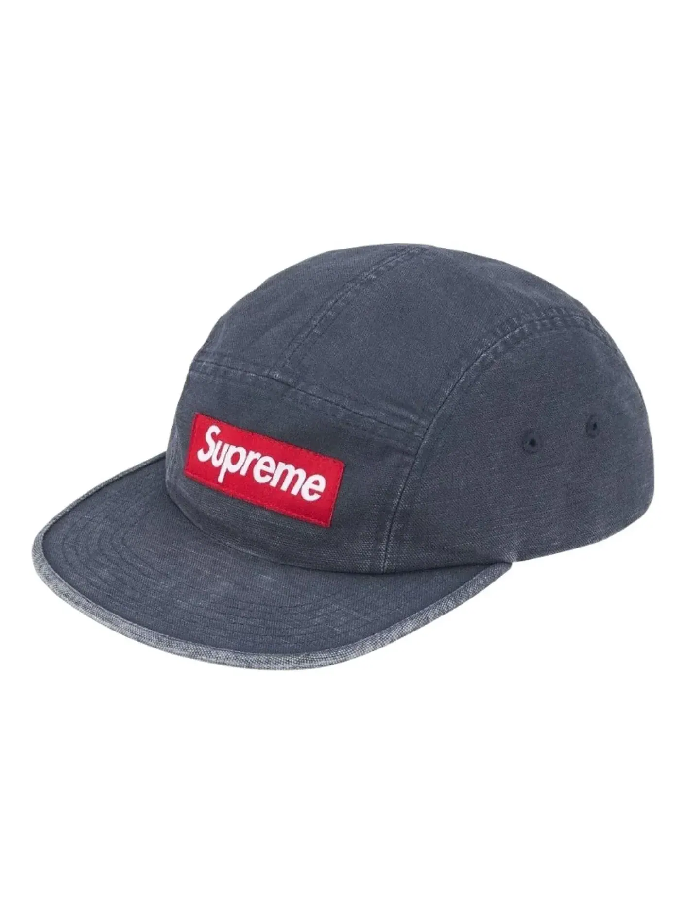 Кепка Supreme SS26 Canvas Camp Cap 'Navy' SUP-SS26-1037-NVY — изображение 1 из 2, темно-синий