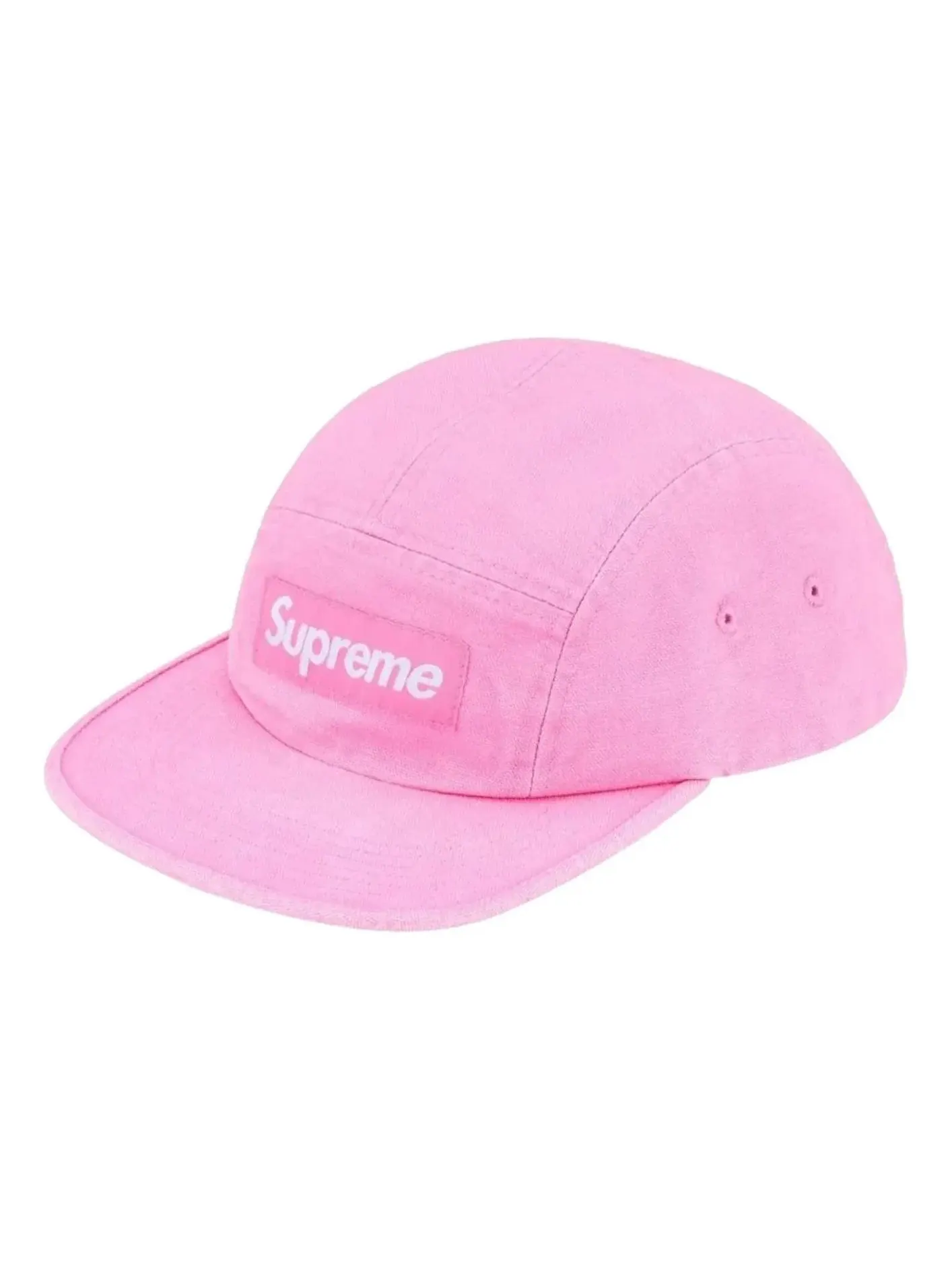 Кепка Supreme SS26 Canvas Camp Cap 'Pink' SUP-SS26-1037-PNK — изображение 1 из 2, розовый