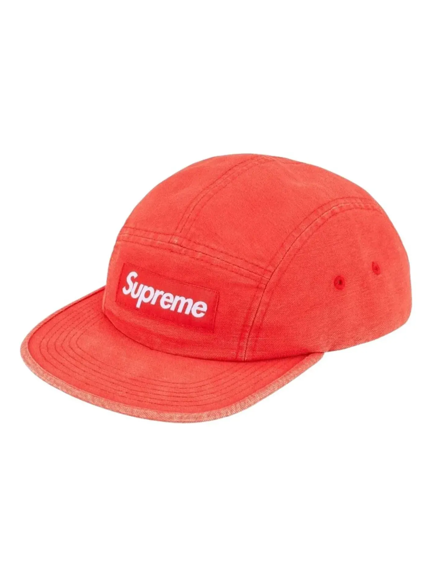 Кепка Supreme SS26 Canvas Camp Cap 'Red' SUP-SS26-1037-RED — изображение 1 из 2, красный